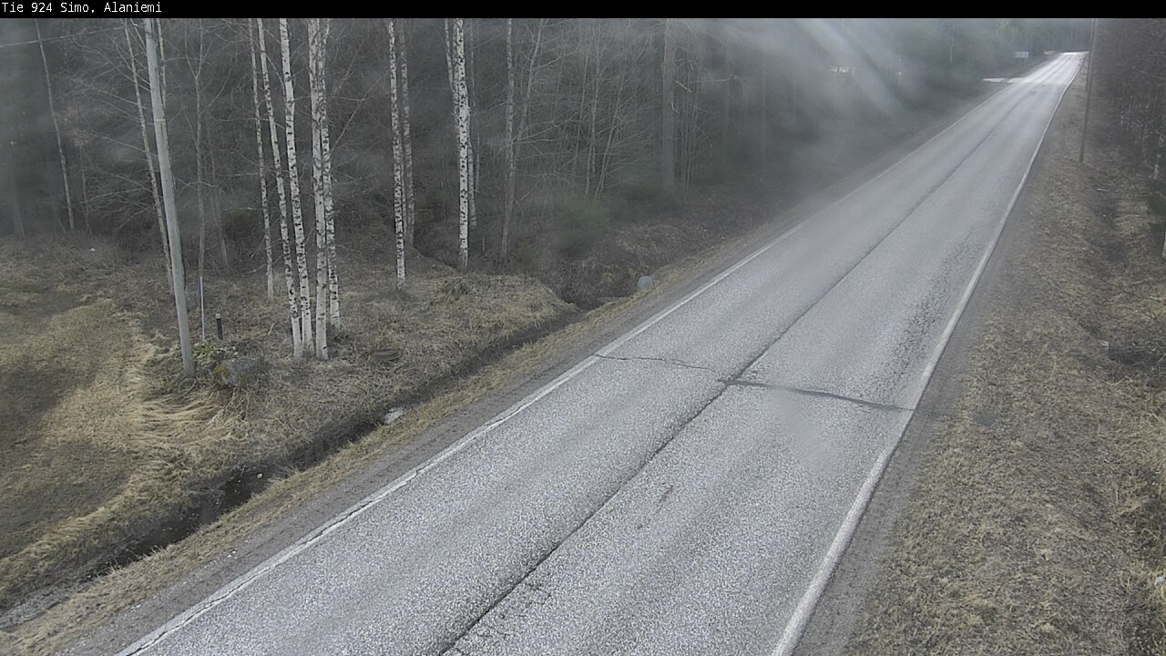 Weather Camera Image Väg 924 Simo, Alaniemi, Simo, Lappi