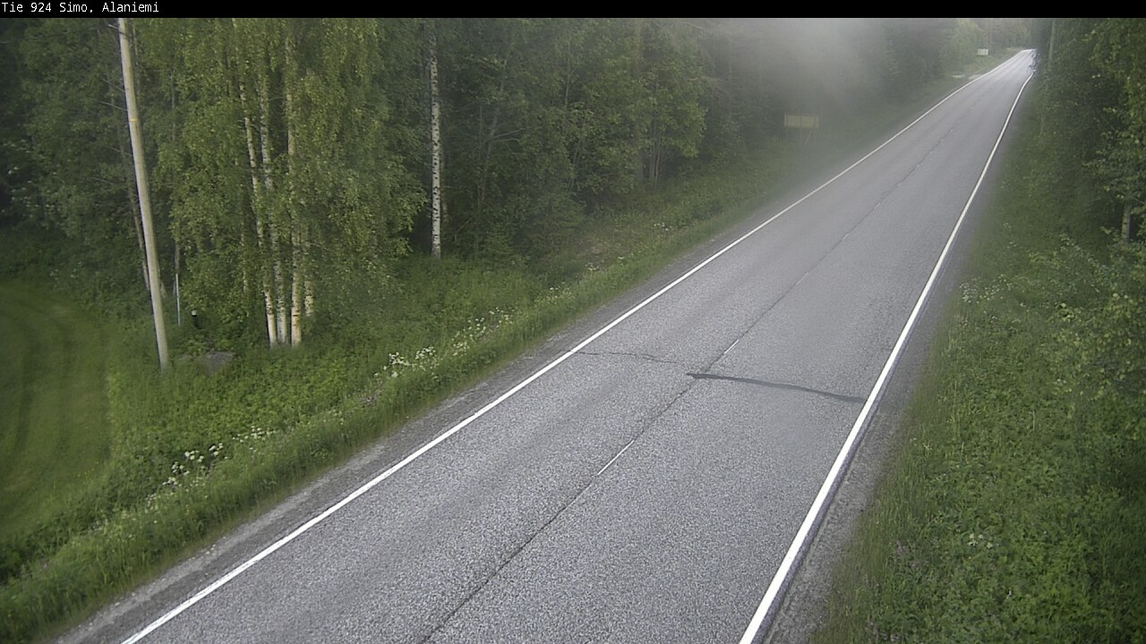 Weather Camera Image Väg 924 Simo, Alaniemi, Simo, Lappi