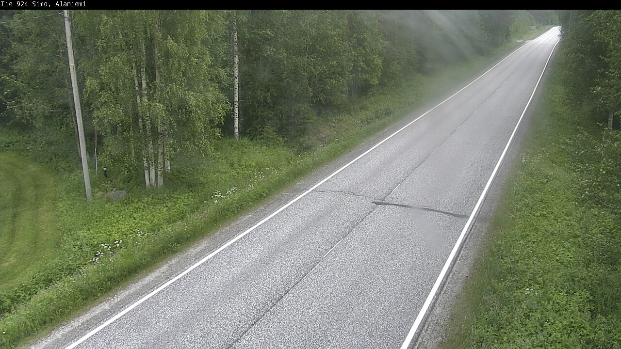 Weather Camera Image Väg 924 Simo, Alaniemi, Simo, Lappi