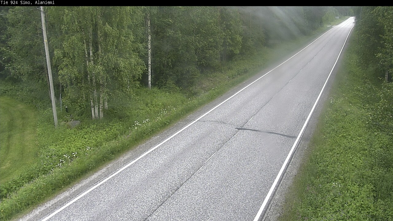 Weather Camera Image Väg 924 Simo, Alaniemi, Simo, Lappi
