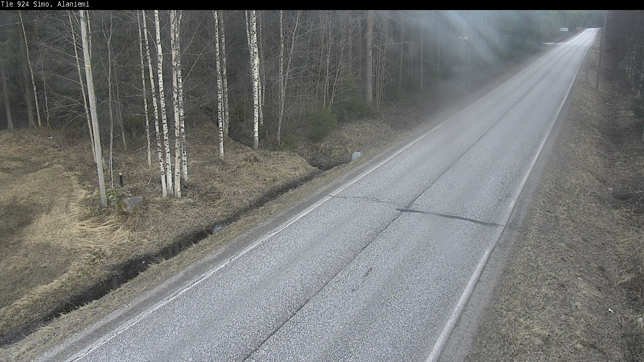 Weather Camera Image Väg 924 Simo, Alaniemi, Simo, Lappi