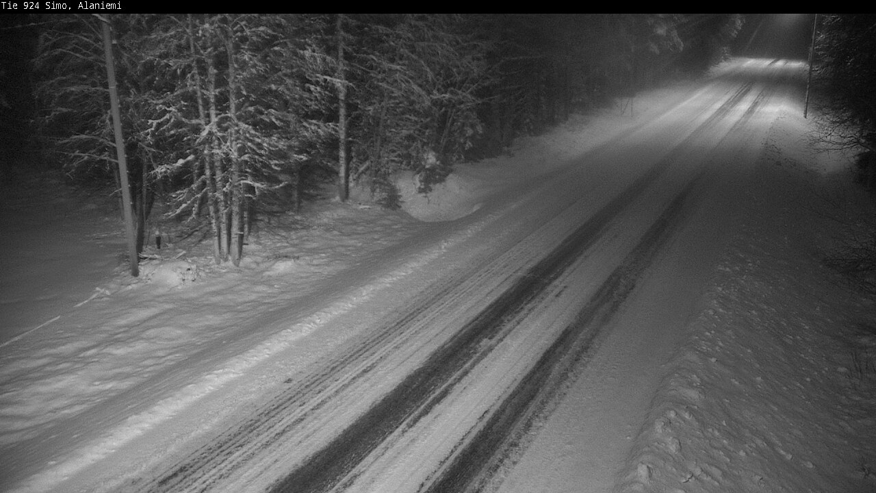 Weather Camera Image Väg 924 Simo, Alaniemi, Simo, Lappi