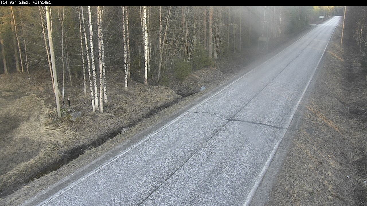 Weather Camera Image Väg 924 Simo, Alaniemi, Simo, Lappi