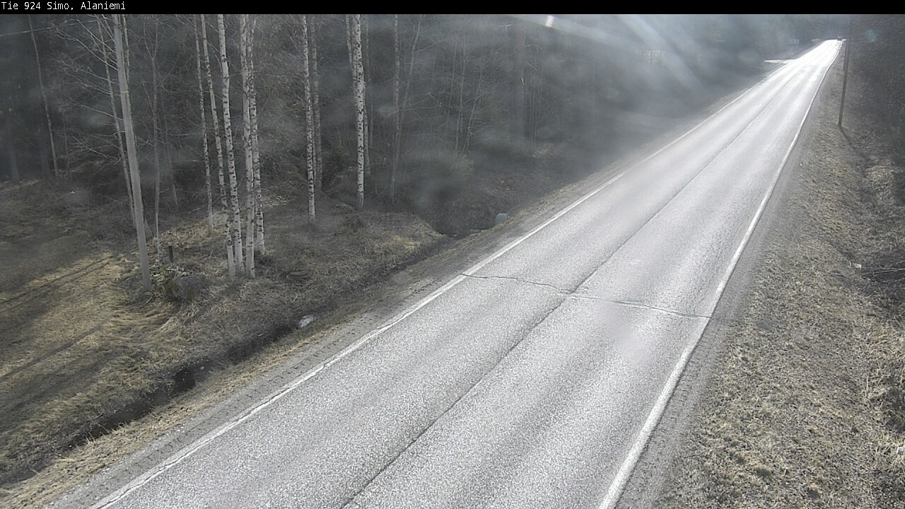 Weather Camera Image Väg 924 Simo, Alaniemi, Simo, Lappi