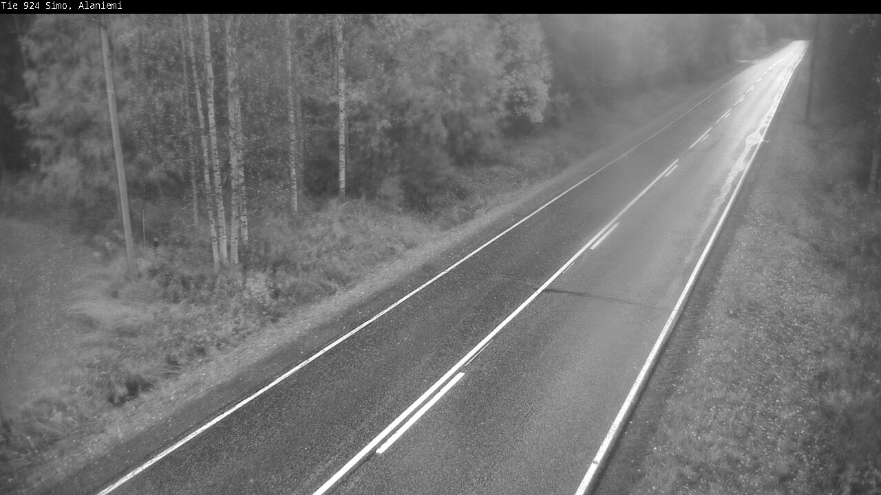 Weather Camera Image Road 924 Simo, Alaniemi, Simo, Lappi