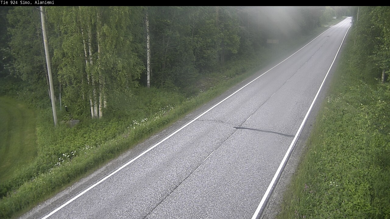 Weather Camera Image Väg 924 Simo, Alaniemi, Simo, Lappi