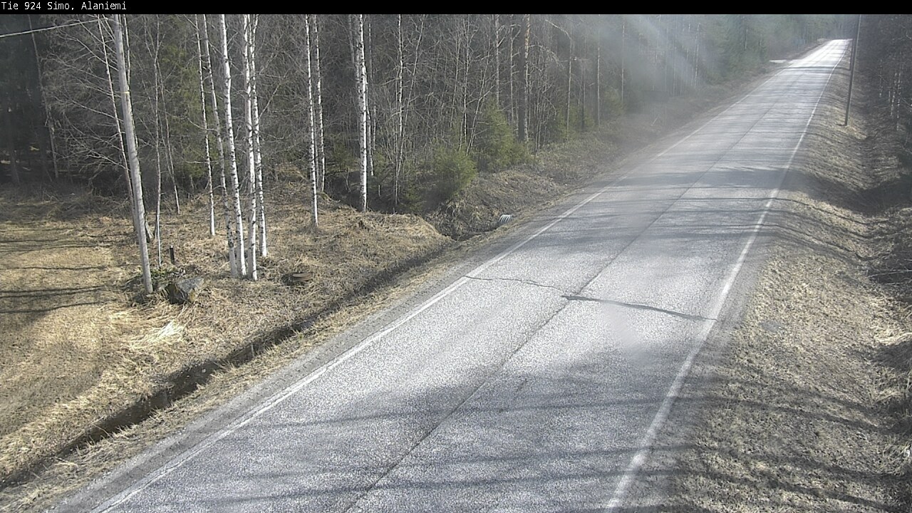 Weather Camera Image Väg 924 Simo, Alaniemi, Simo, Lappi