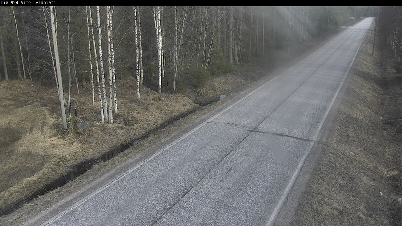 Weather Camera Image Väg 924 Simo, Alaniemi, Simo, Lappi