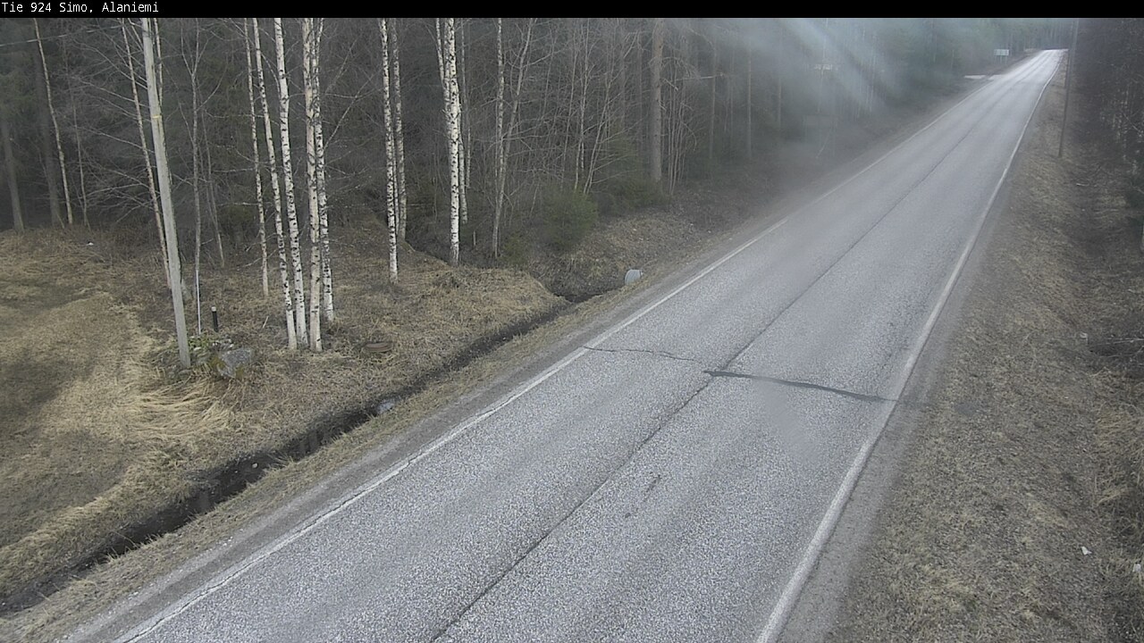 Weather Camera Image Väg 924 Simo, Alaniemi, Simo, Lappi