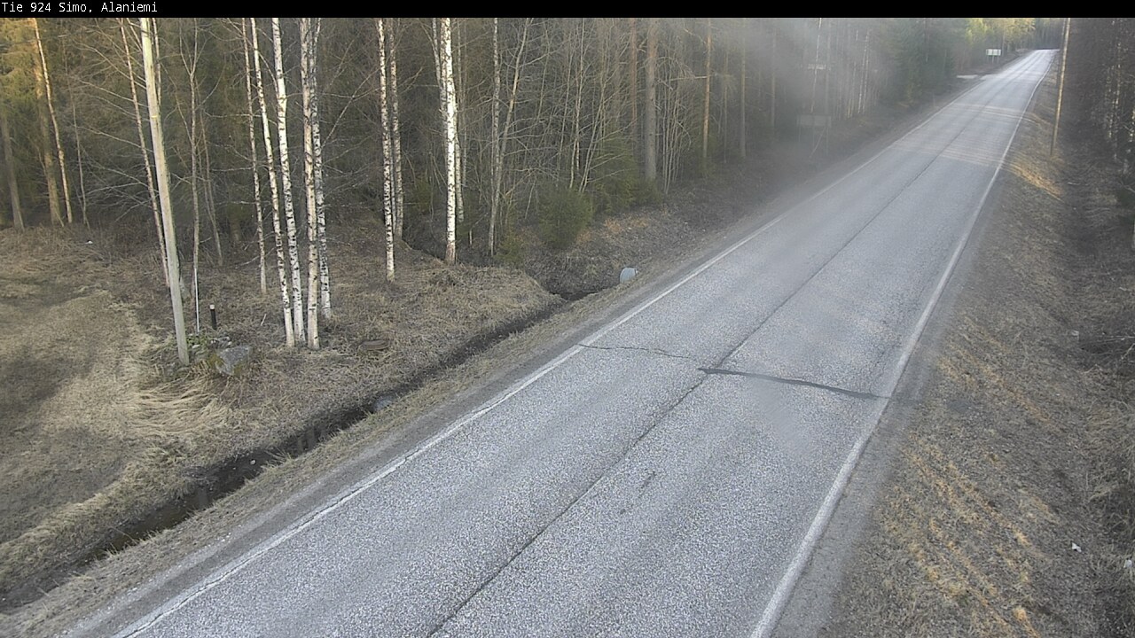 Weather Camera Image Väg 924 Simo, Alaniemi, Simo, Lappi