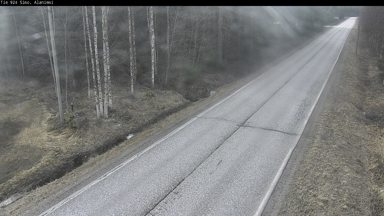 Weather Camera Image Väg 924 Simo, Alaniemi, Simo, Lappi
