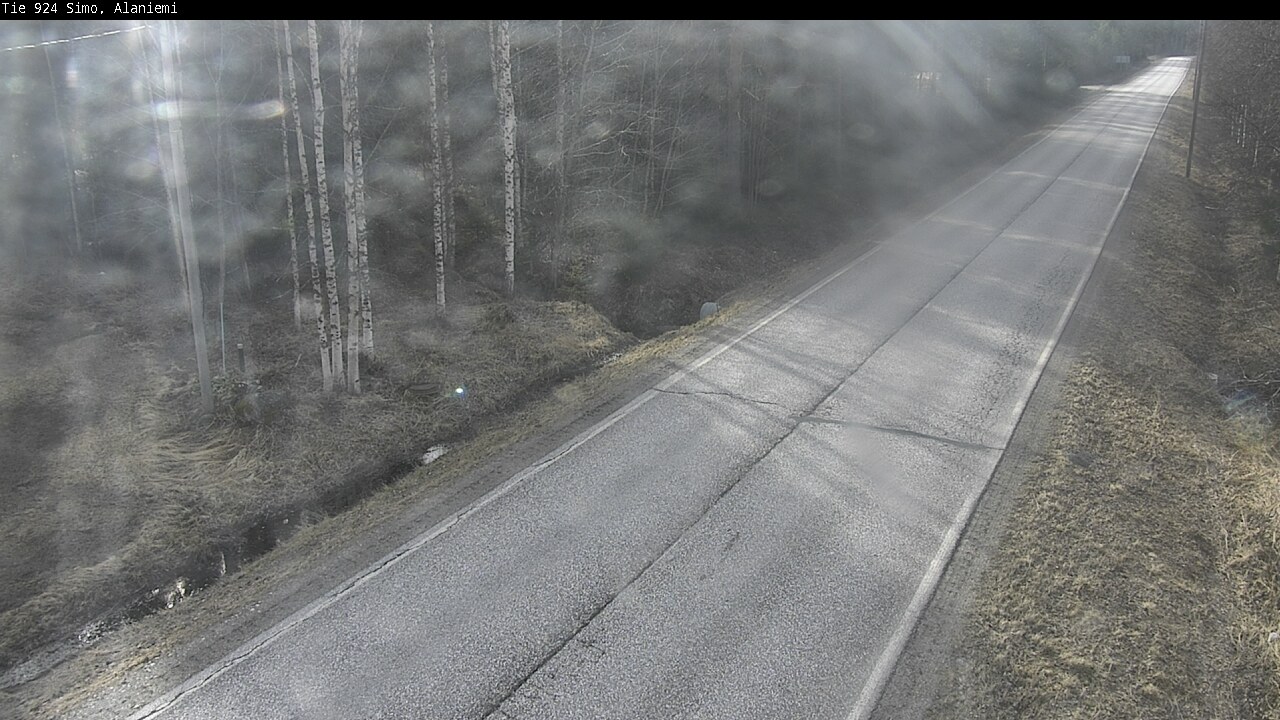 Weather Camera Image Väg 924 Simo, Alaniemi, Simo, Lappi