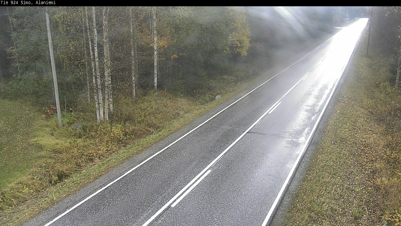 Weather Camera Image Road 924 Simo, Alaniemi, Simo, Lappi