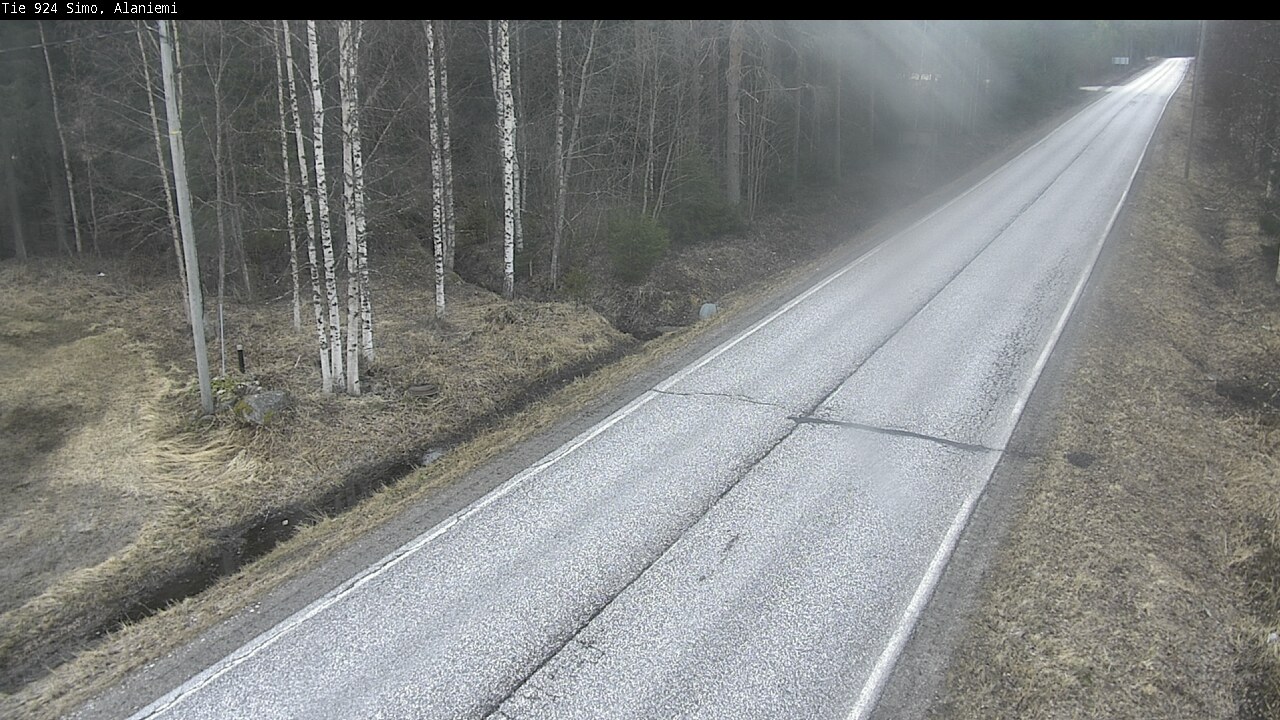 Weather Camera Image Väg 924 Simo, Alaniemi, Simo, Lappi