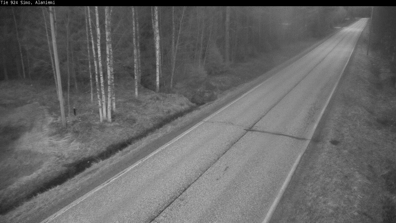 Weather Camera Image Väg 924 Simo, Alaniemi, Simo, Lappi