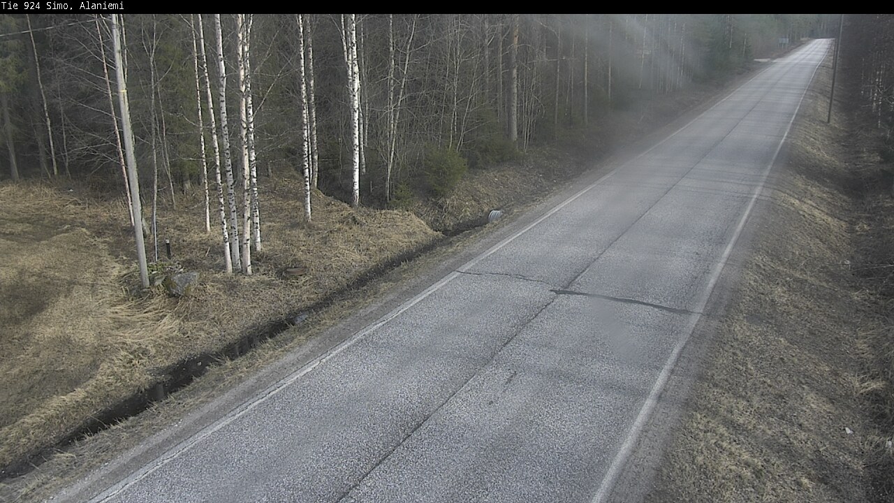 Weather Camera Image Väg 924 Simo, Alaniemi, Simo, Lappi