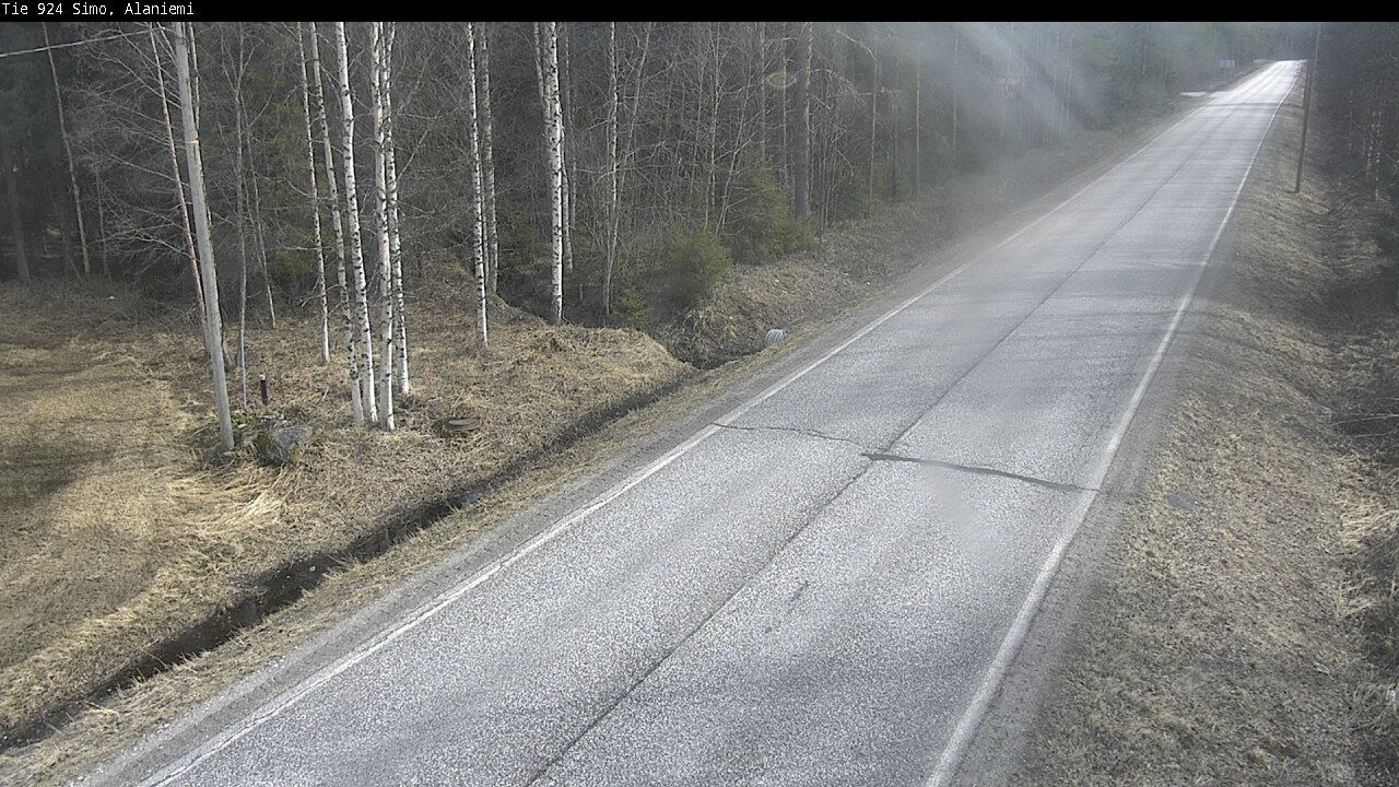 Weather Camera Image Väg 924 Simo, Alaniemi, Simo, Lappi