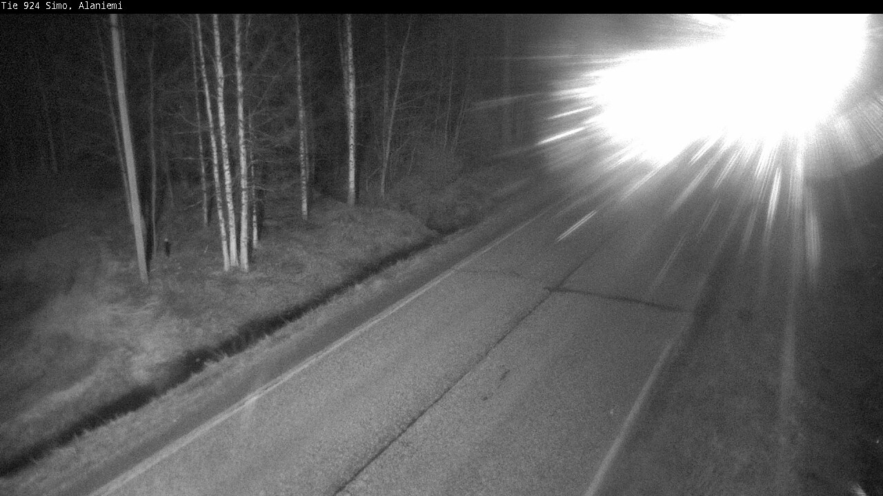 Weather Camera Image Väg 924 Simo, Alaniemi, Simo, Lappi