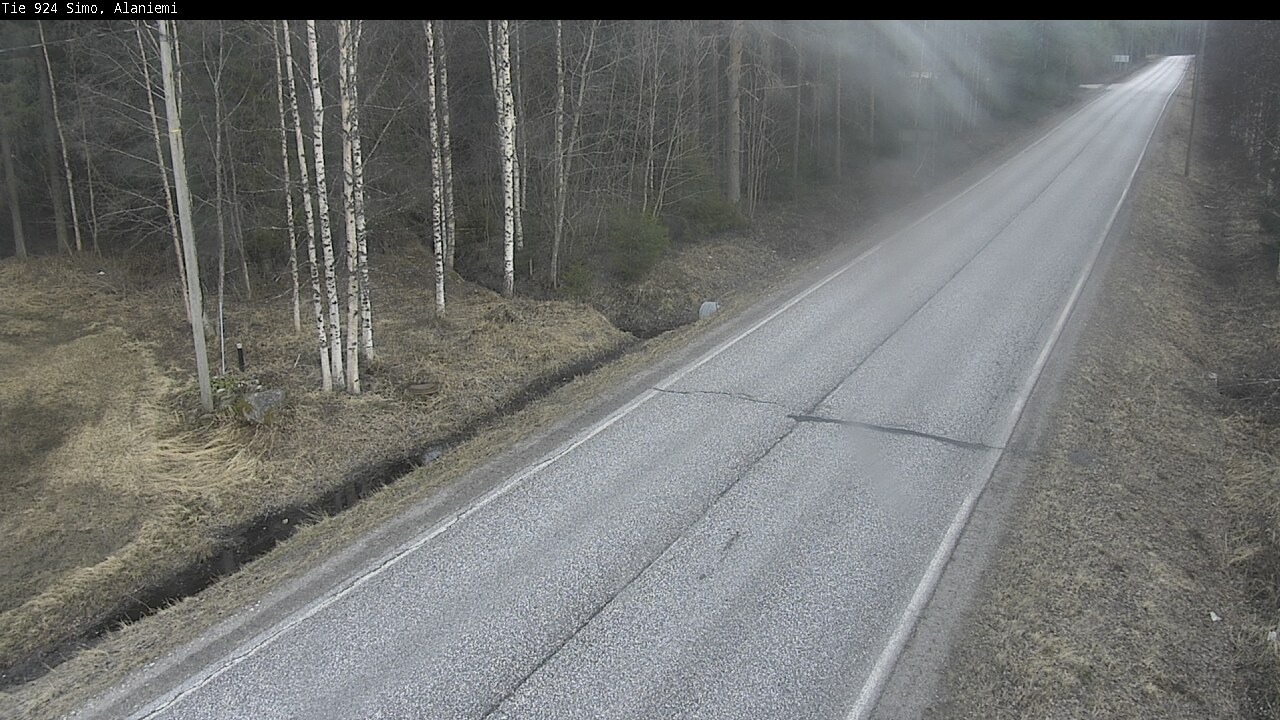 Weather Camera Image Väg 924 Simo, Alaniemi, Simo, Lappi