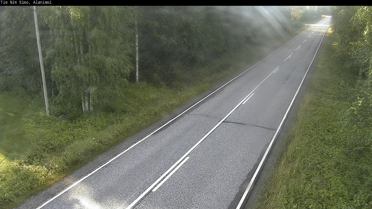 Weather Camera Image Road 924 Simo, Alaniemi, Simo, Lappi