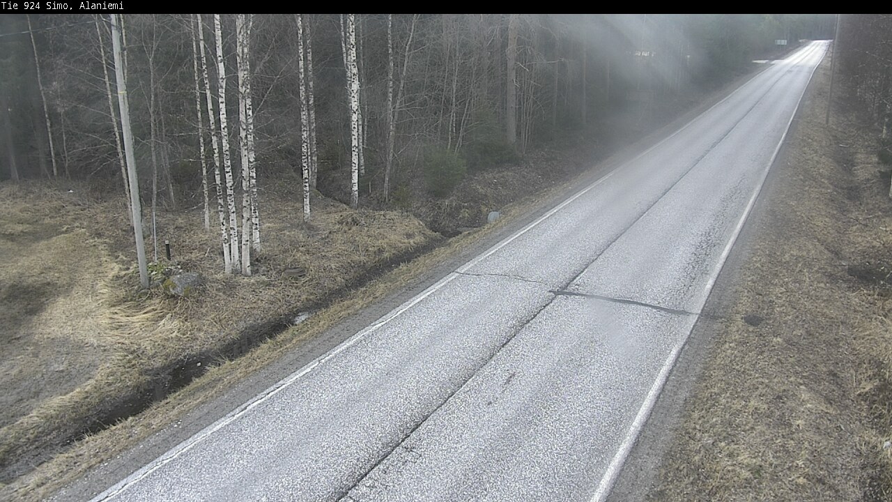 Weather Camera Image Väg 924 Simo, Alaniemi, Simo, Lappi