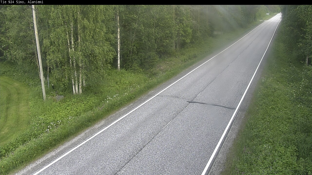 Weather Camera Image Väg 924 Simo, Alaniemi, Simo, Lappi