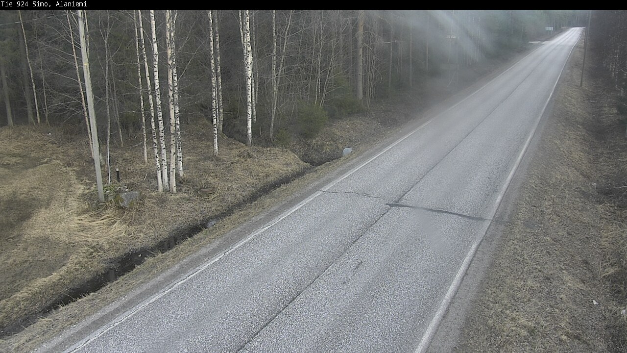 Weather Camera Image Väg 924 Simo, Alaniemi, Simo, Lappi