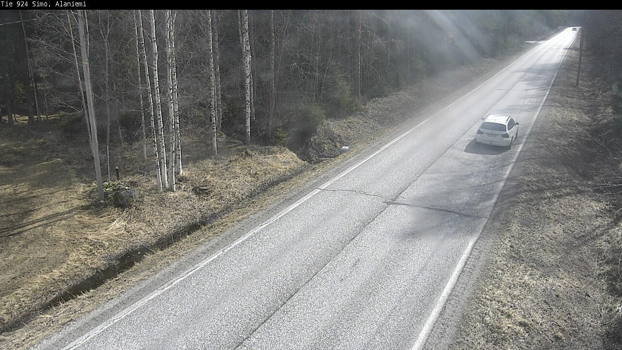 Weather Camera Image Väg 924 Simo, Alaniemi, Simo, Lappi