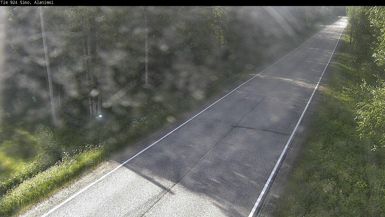 Weather Camera Image Väg 924 Simo, Alaniemi, Simo, Lappi