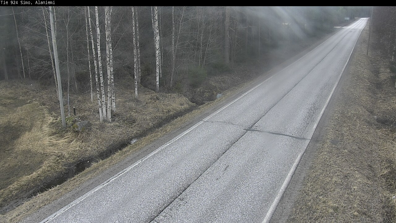 Weather Camera Image Väg 924 Simo, Alaniemi, Simo, Lappi