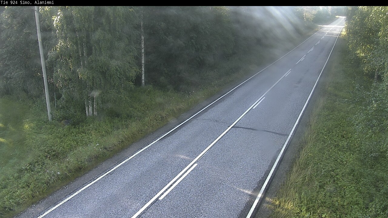 Weather Camera Image Road 924 Simo, Alaniemi, Simo, Lappi