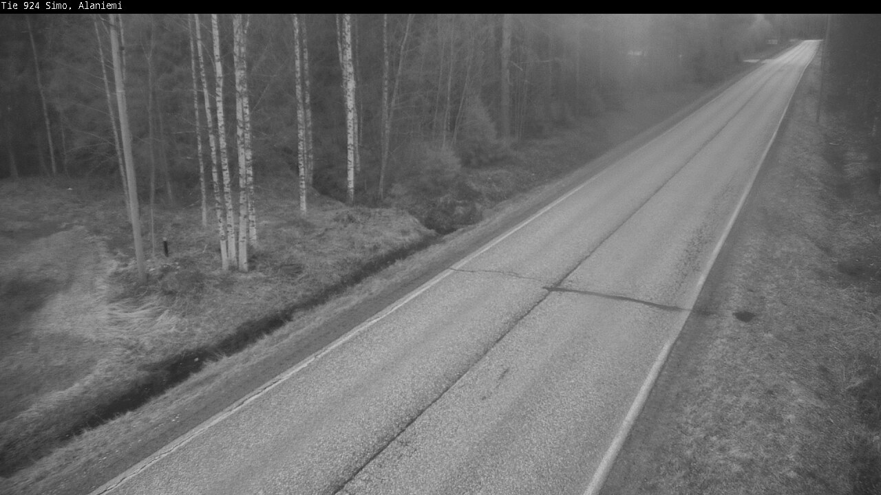 Weather Camera Image Väg 924 Simo, Alaniemi, Simo, Lappi