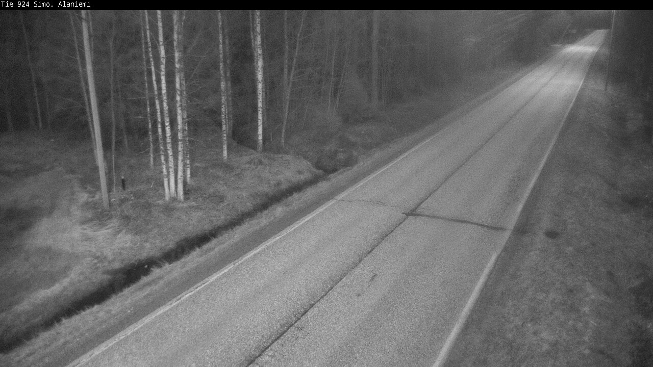 Weather Camera Image Väg 924 Simo, Alaniemi, Simo, Lappi