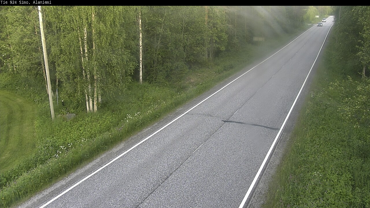 Weather Camera Image Väg 924 Simo, Alaniemi, Simo, Lappi