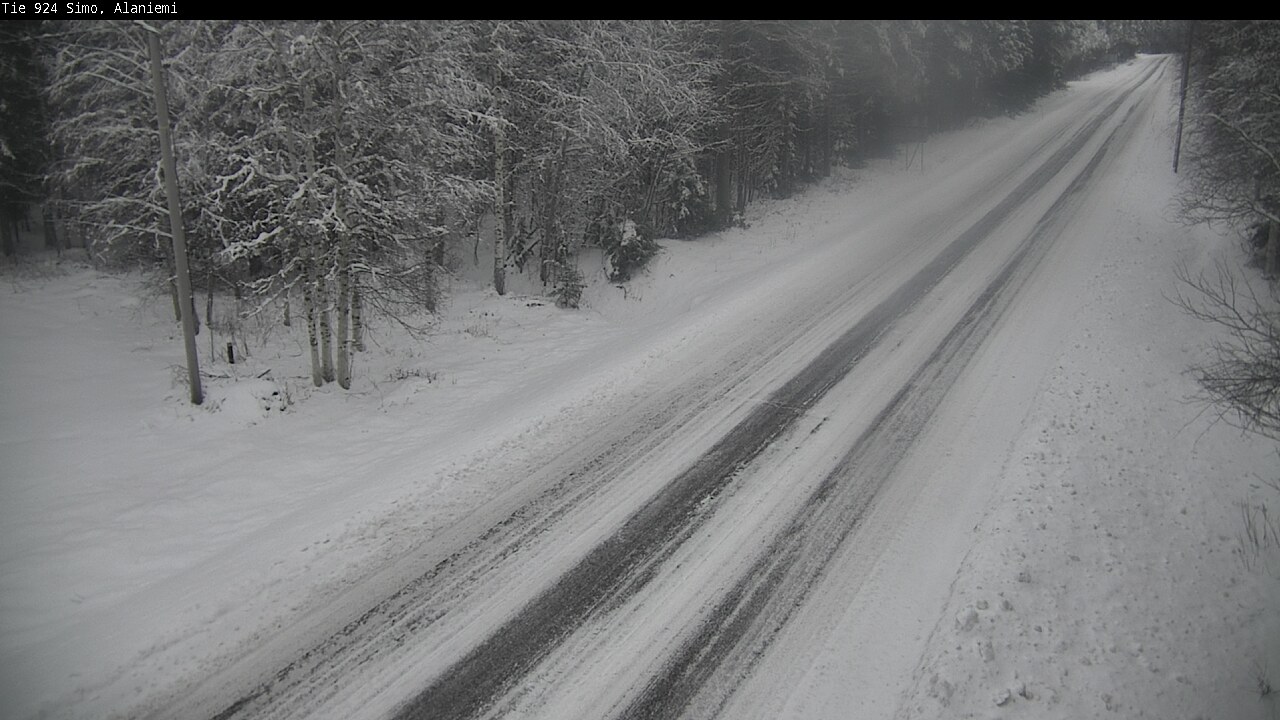 Weather Camera Image Väg 924 Simo, Alaniemi, Simo, Lappi