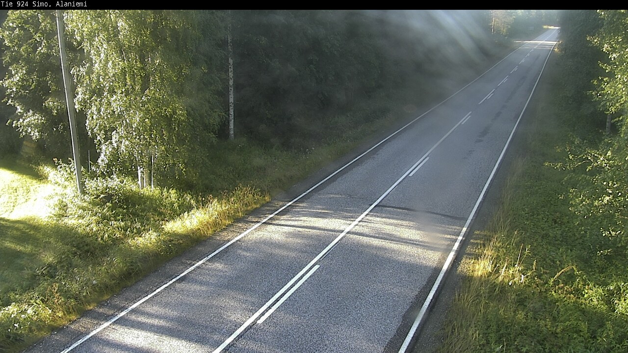 Weather Camera Image Road 924 Simo, Alaniemi, Simo, Lappi