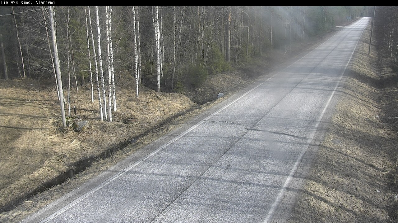 Weather Camera Image Väg 924 Simo, Alaniemi, Simo, Lappi