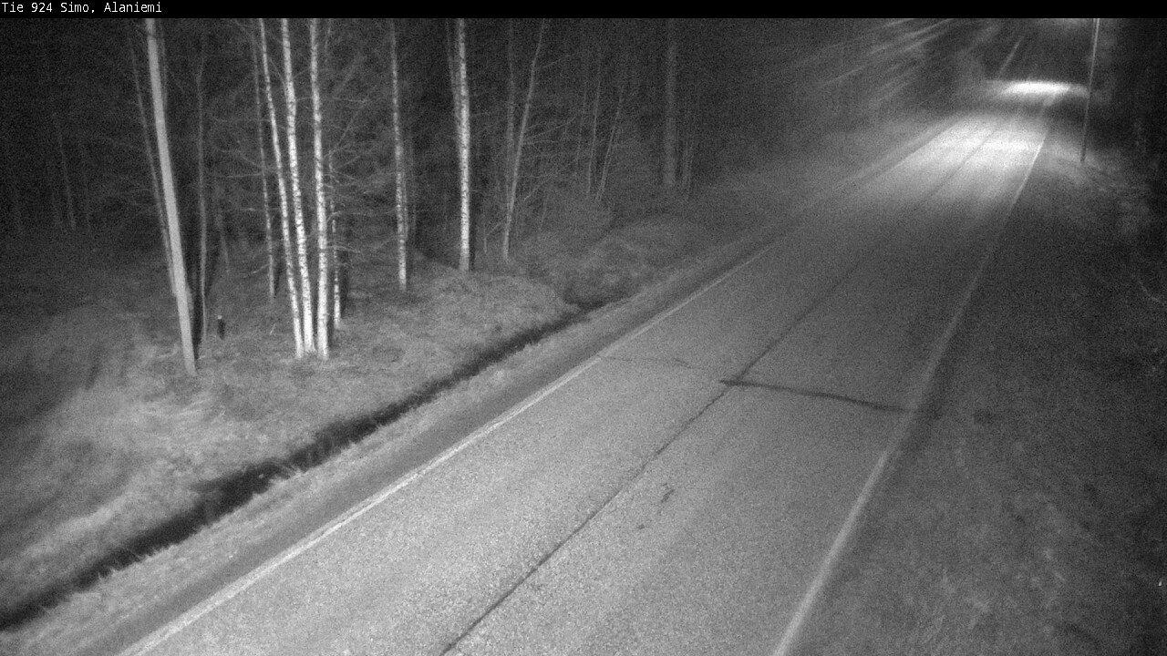 Weather Camera Image Väg 924 Simo, Alaniemi, Simo, Lappi