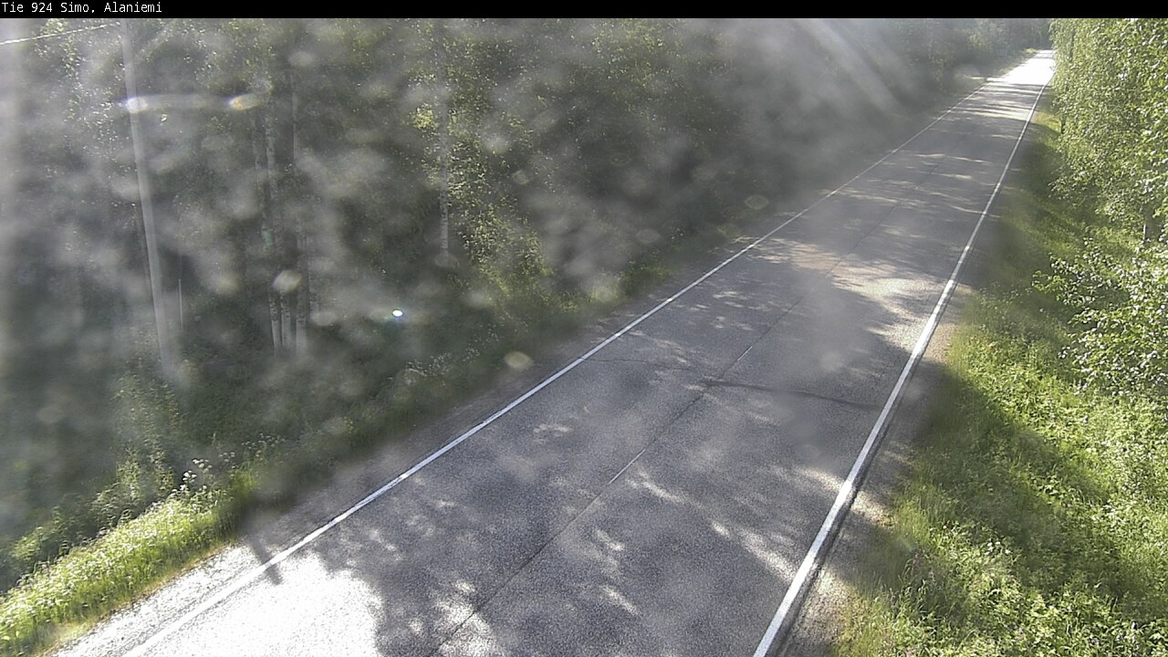 Weather Camera Image Väg 924 Simo, Alaniemi, Simo, Lappi