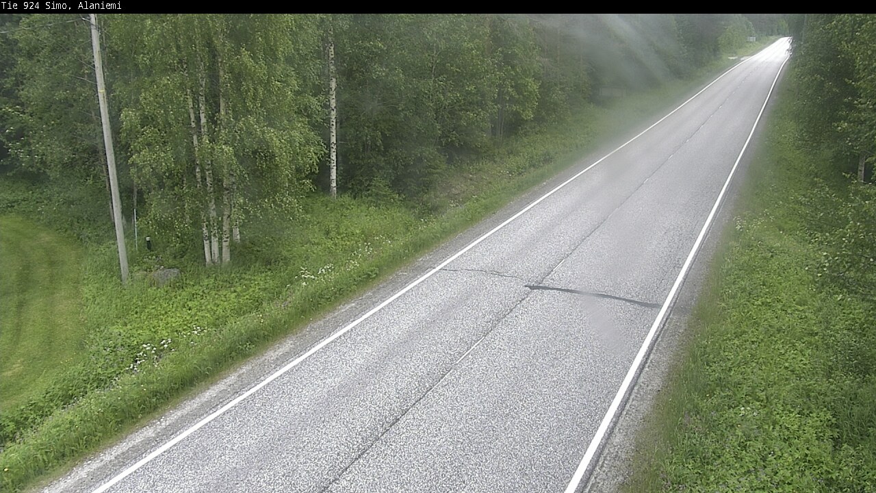 Weather Camera Image Väg 924 Simo, Alaniemi, Simo, Lappi