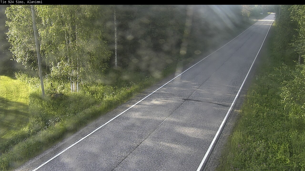 Weather Camera Image Väg 924 Simo, Alaniemi, Simo, Lappi