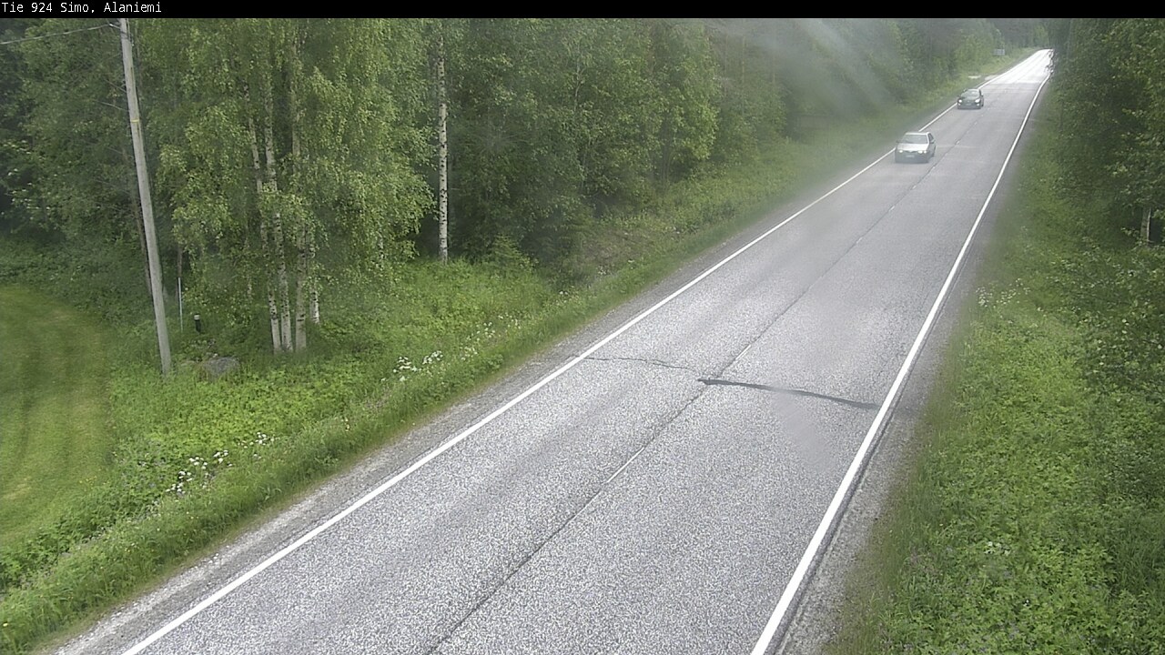 Weather Camera Image Väg 924 Simo, Alaniemi, Simo, Lappi