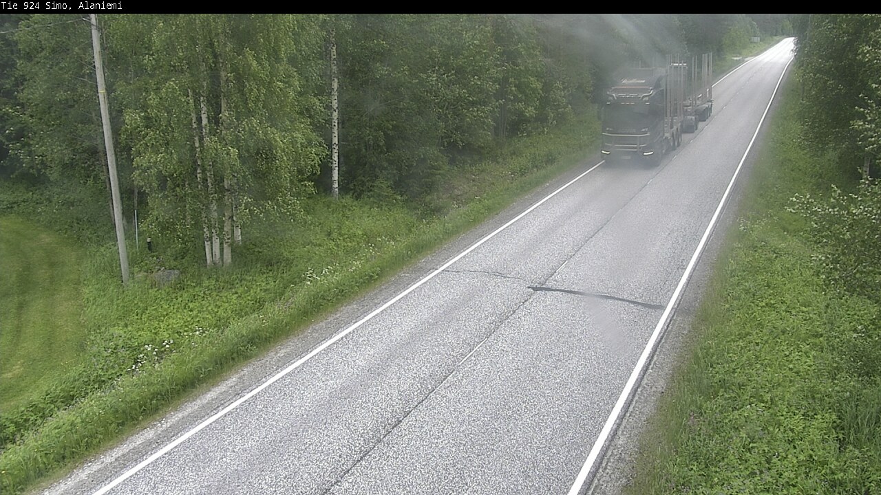 Weather Camera Image Väg 924 Simo, Alaniemi, Simo, Lappi
