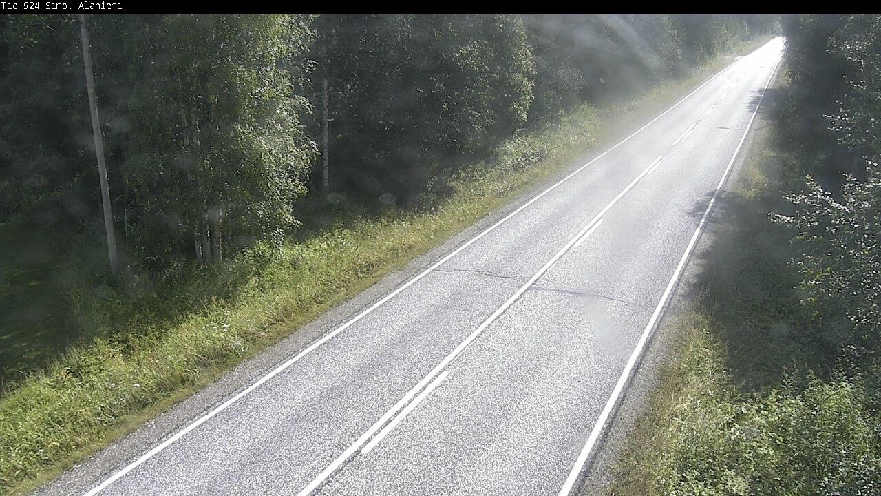Weather Camera Image Väg 924 Simo, Alaniemi, Simo, Lappi