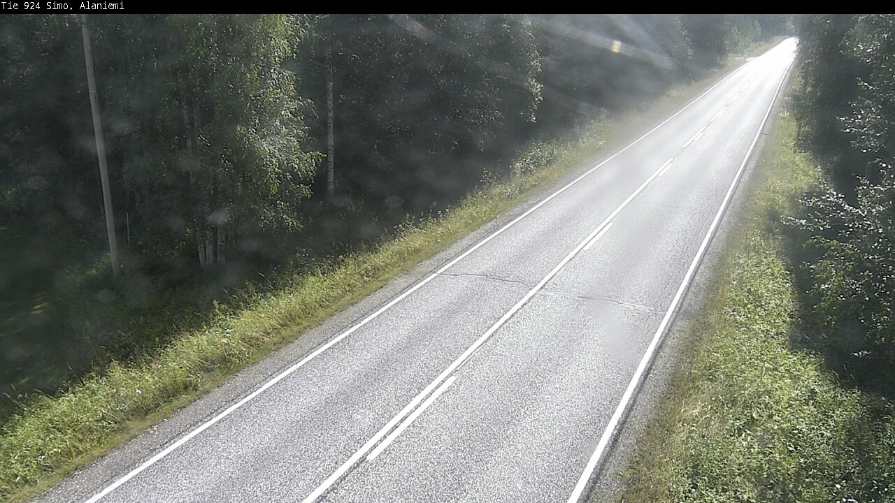 Weather Camera Image Väg 924 Simo, Alaniemi, Simo, Lappi