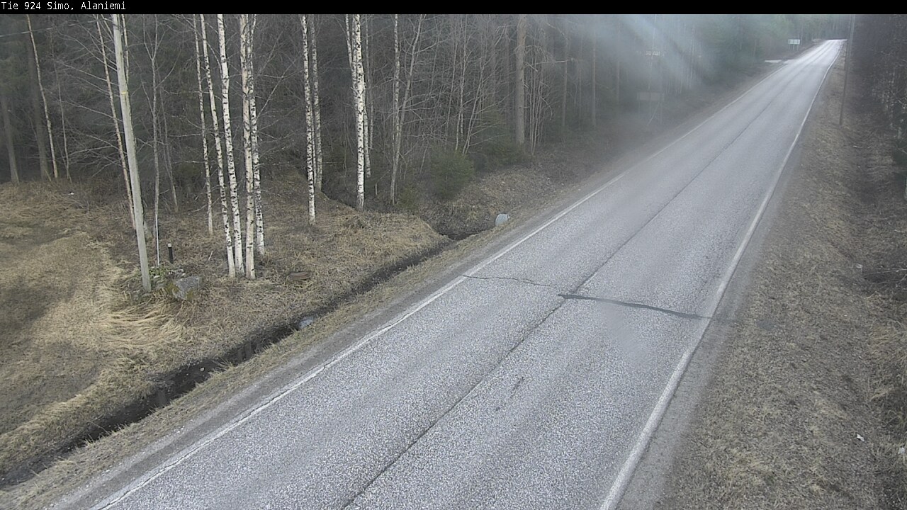 Weather Camera Image Väg 924 Simo, Alaniemi, Simo, Lappi