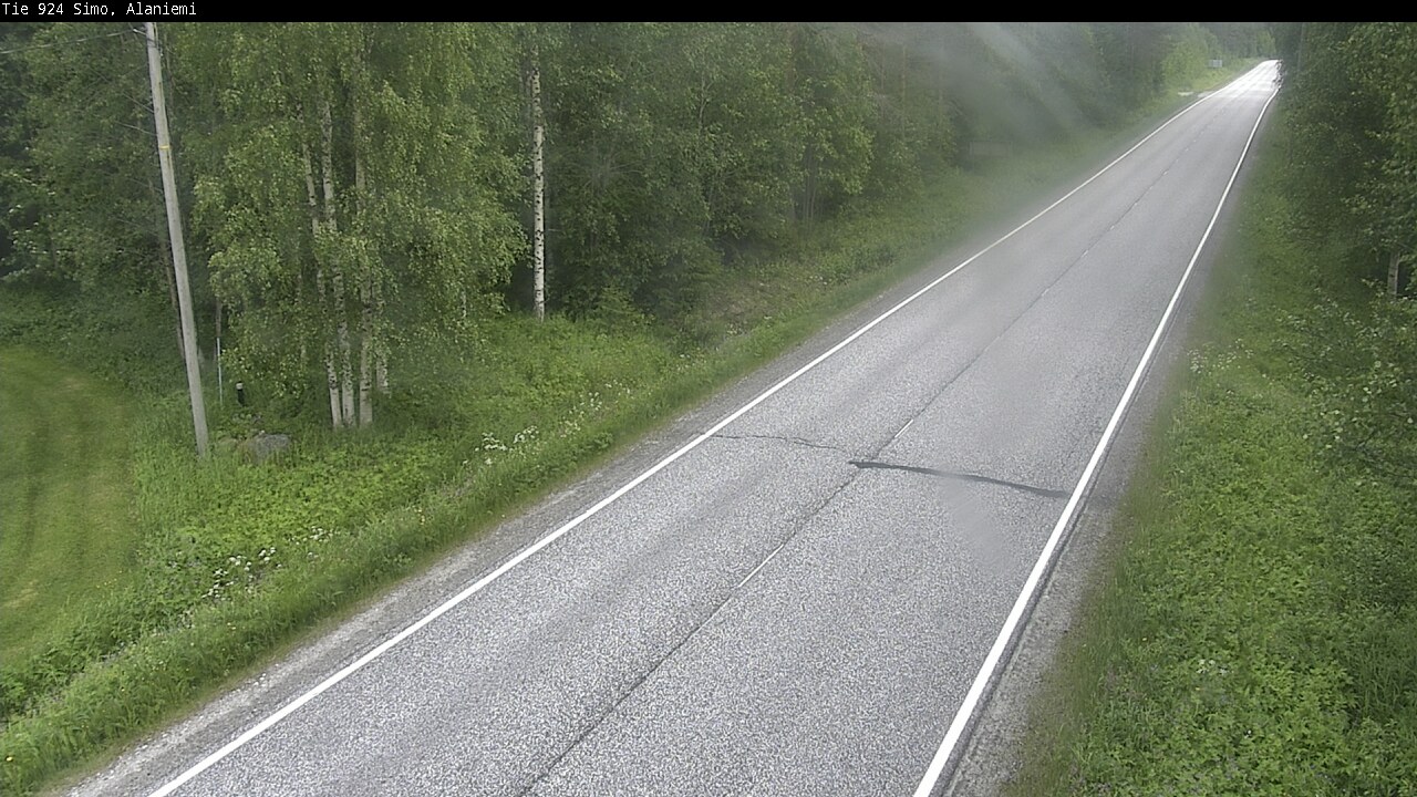 Weather Camera Image Väg 924 Simo, Alaniemi, Simo, Lappi