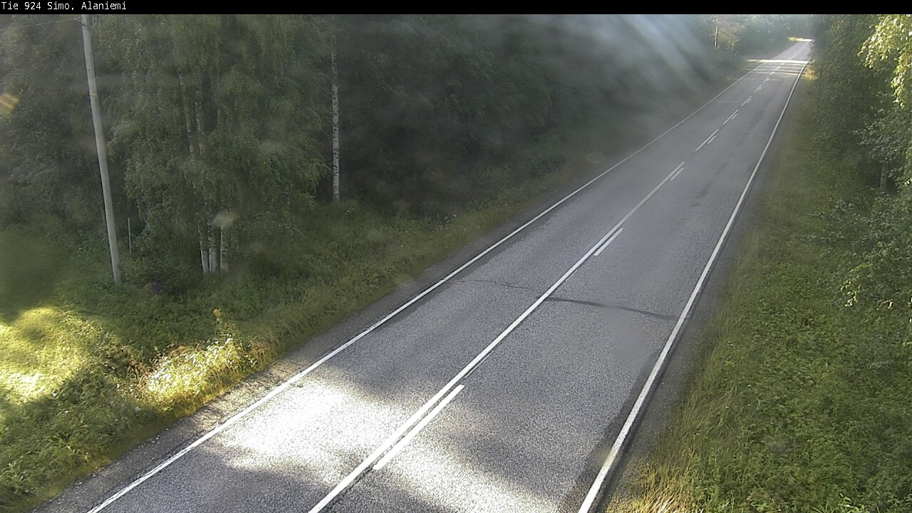 Weather Camera Image Road 924 Simo, Alaniemi, Simo, Lappi