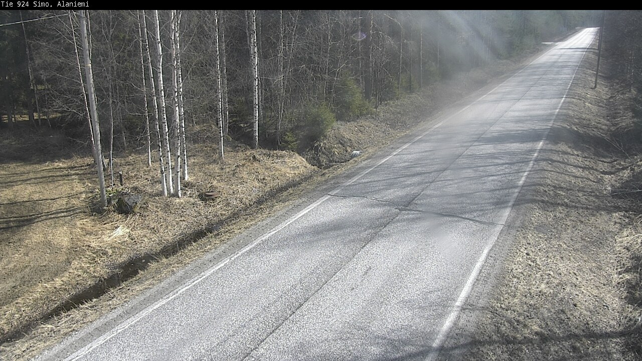 Weather Camera Image Väg 924 Simo, Alaniemi, Simo, Lappi