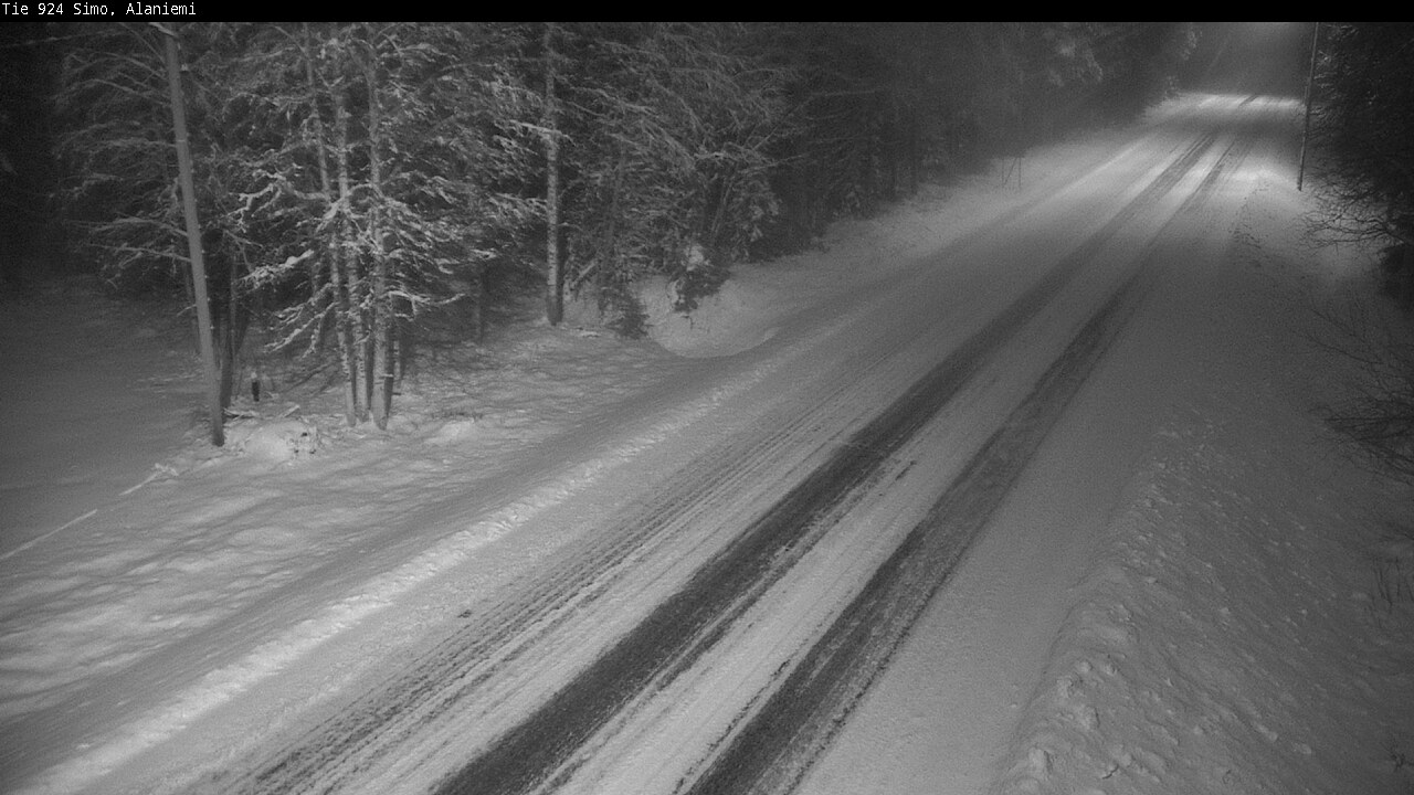 Weather Camera Image Väg 924 Simo, Alaniemi, Simo, Lappi